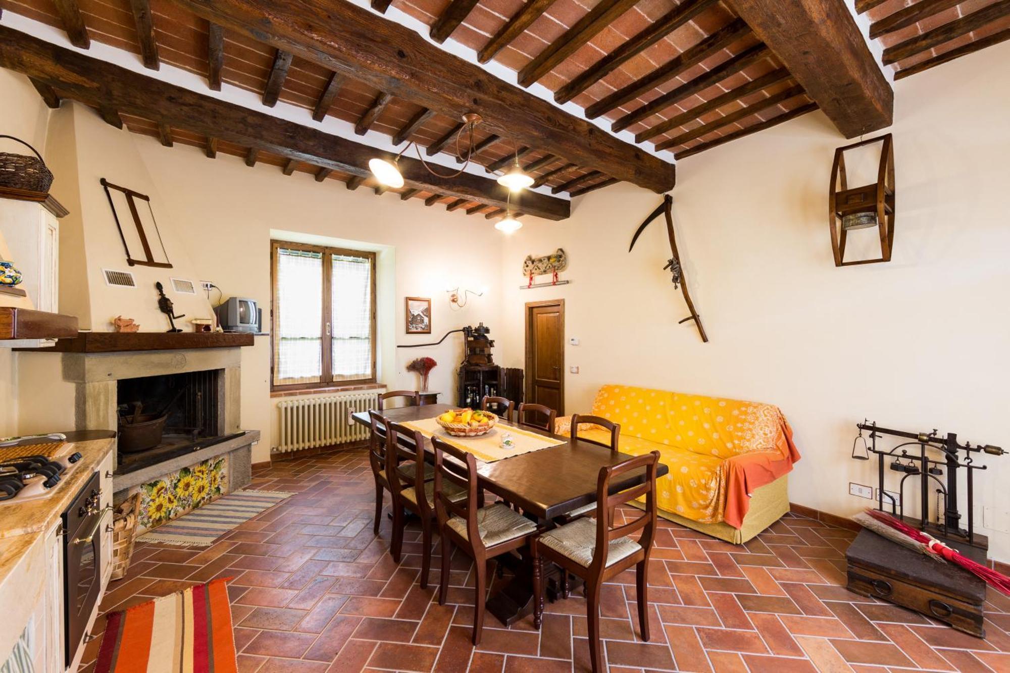 Casale Vacanze Il Granaio Cortona Szoba fotó